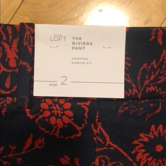 Loft Marissa Cropped Pants Size 16